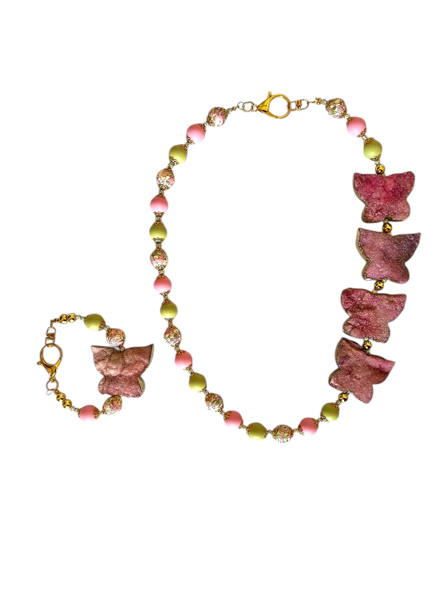 Papillon en Rose