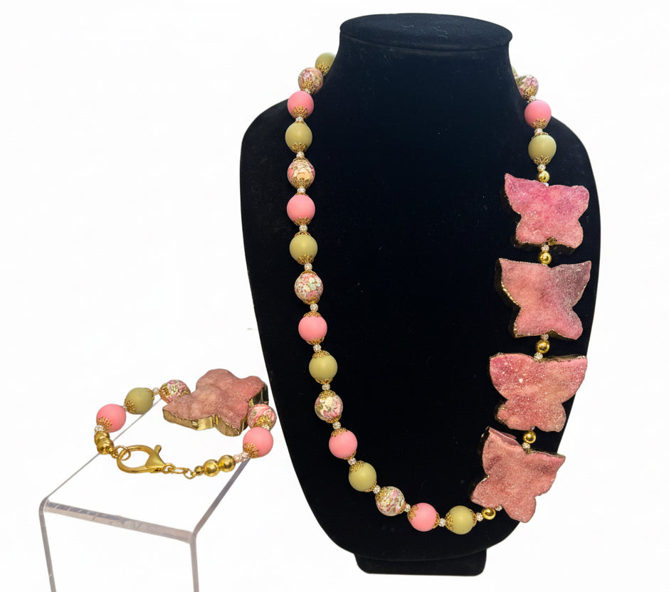 Papillon en Rose